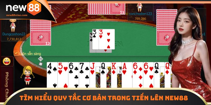Tìm hiểu các quy tắc cơ bản trong Tiến Lên NEW88
